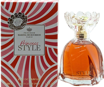 MARINA DE BOURBON PRINCESS STYLE EAU DE PARFUM SPRAY FOR WOMEN 3.4 Oz / 100 ml