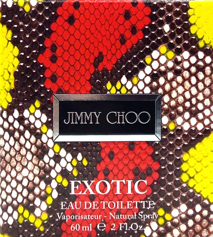 JIMMY CHOO EXOTIC EAU DE TOILETTE SPRAY FOR WOMEN 2.0 Oz / 60 ml DISCONTINUED!!!