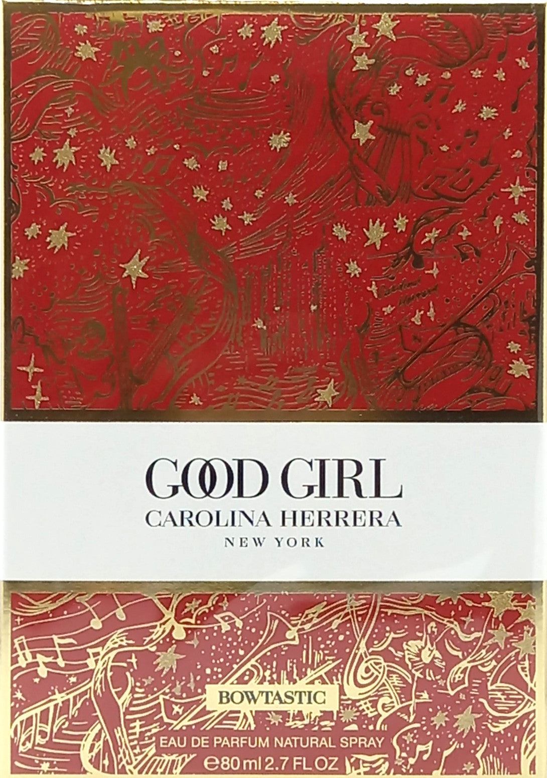CAROLINA HERRERA GOOD GIRL BOWTASTIC EAU DE PARFUM SPRAY WOMEN 2.7 Oz / 80 ml