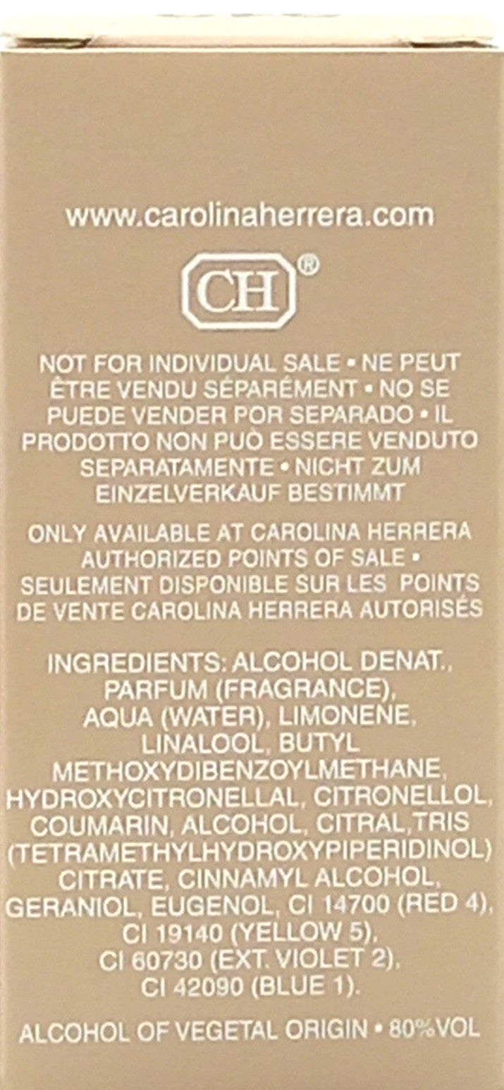 CAROLINA HERRERA 212 VIP ROSE ELIXIR EDP MINI SPLASH WOMEN 0.17 Oz / 5 ml TRAVEL