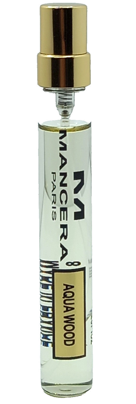 MANCERA AQUA WOOD EAU DE PARFUM PEN SPRAY FOR MEN 0.28 Oz / 8 ml TRAVEL SIZE!!!