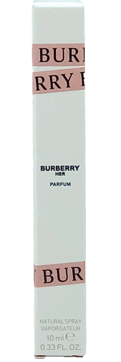 BURBERRY HER PARFUM PEN SPRAY FOR WOMEN 0.33 Oz / 10 ml BRAND NEW TRAVEL SIZE!!!