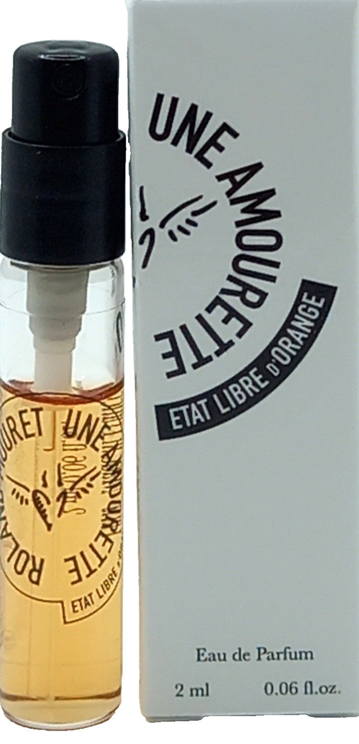 ETAT LIBRE D'ORANGE UNE AMOURETTE ROLAND MOURET EDP VIAL SPRAY UNISEX 0.06 Oz