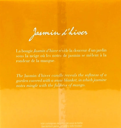 MAISON FRANCIS KURKDJIAN JASMIN D'HIVER HOLIDAY SCENTED CANDLE 9.9 Oz / 280 g