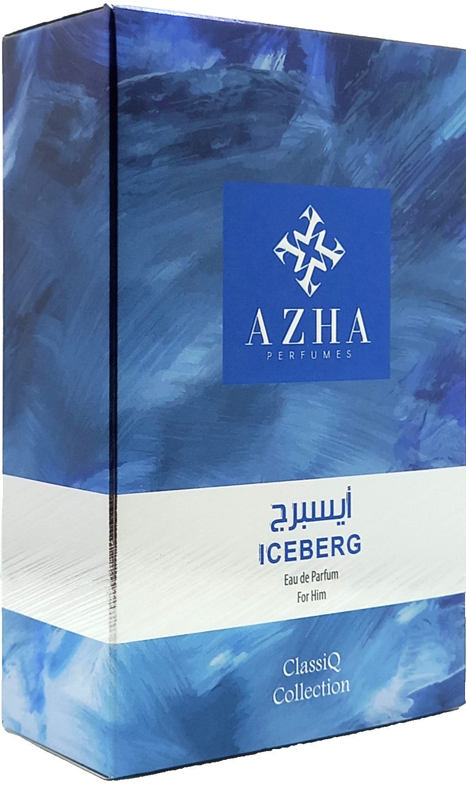 AZHA PERFUMES ICEBERG EAU DE PARFUM SPRAY FOR MEN 3.3 Oz / 100 ml BRAND NEW!!!