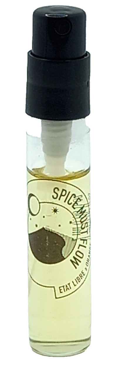 ETAT LIBRE D'ORANGE SPICE MUST FLOW EAU DE PARFUM VIAL SPRAY UNISEX 0.06 Oz NEW!