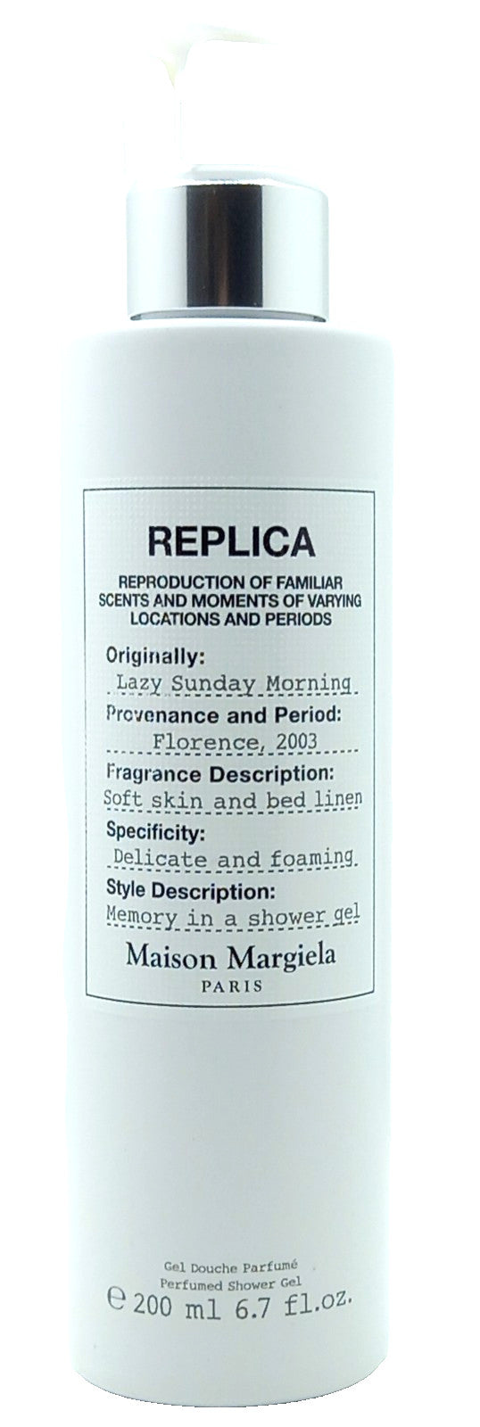 MAISON MARGIELA REPLICA LAZY SUNDAY MORNING SHOWER GEL UNISEX 6.7 Oz / 200 ml