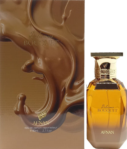 AFNAN DELICIOUS BOUQUET EAU DE PARFUM SPRAY FOR WOMEN 2.7 Oz / 80 ml BRAND NEW!