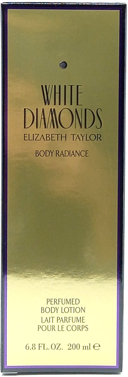 ELIZABETH TAYLOR WHITE DIAMONDS BODY LOTION FOR WOMEN 6.8 Oz / 200 ml BRAND NEW!
