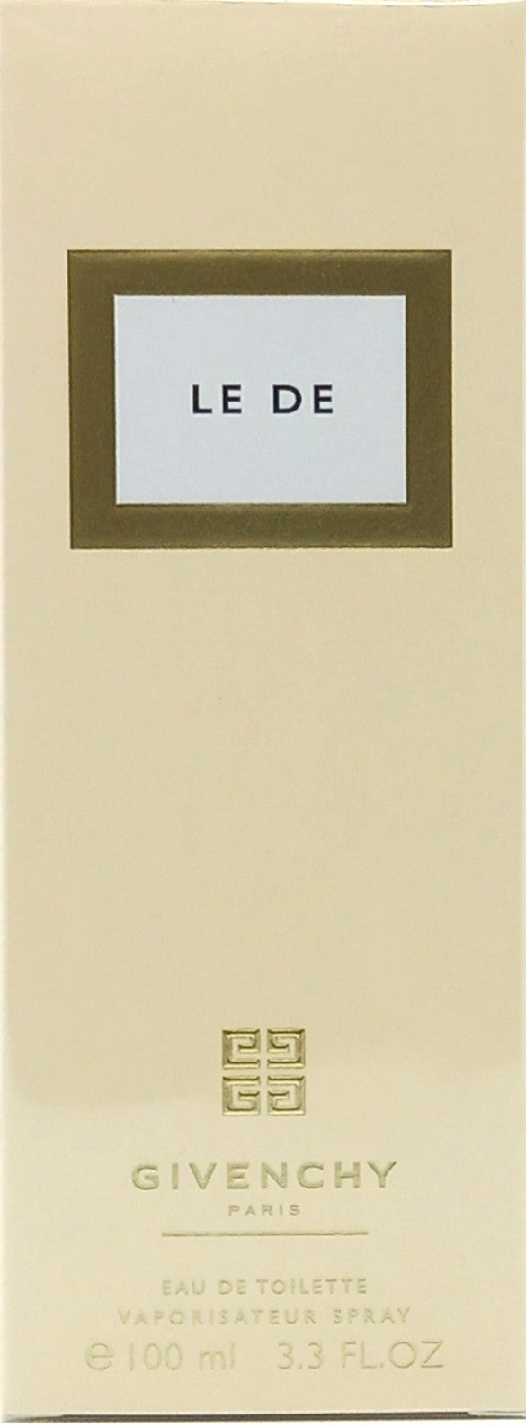 GIVENCHY LE DE EAU DE TOILETTE SPRAY FOR WOMEN 3.3 Oz / 100 ml BRAND NEW ITEM!!!