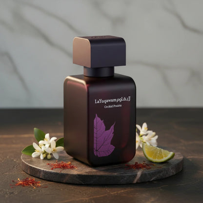 Rasasi La Yuqawam Orchid Prairie Eau de Parfum Spray for Women 2.53 oz (75 ml)