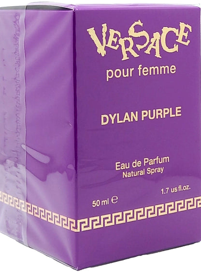 VERSACE DYLAN PURPLE EAU DE PARFUM SPRAY FOR WOMEN 1.7 Oz / 50 ml BRAND NEW!!!