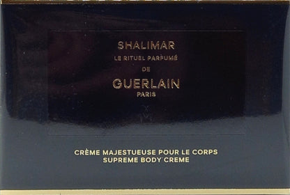 GUERLAIN SHALIMAR BODY CREAM 6.7 Oz / 200 ml BRAND NEW SEALED IN BOX!!!