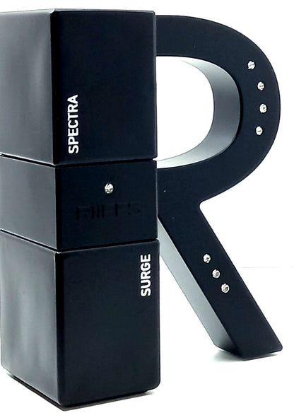 RIIFFS R SPECTRA R SURGE EXTRAIT DE PARFUM SPRAY FOR MEN 1.7 Oz / 50 ml x 2 pcs