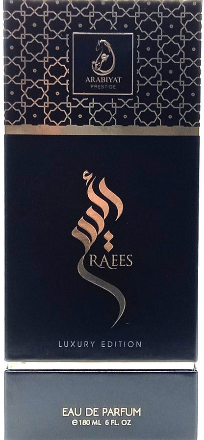 ARABIYAT PRESTIGE RAEES LUXURY EDITION EAU DE PARFUM SPRAY MEN 6.0 Oz / 180 ml