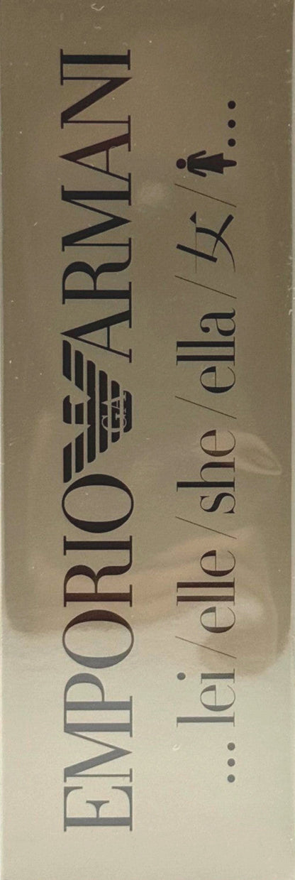 EMPORIO ARMANI SHE EAU DE PARFUM SPRAY FOR WOMEN 1.7 Oz / 50 ml NEW PACKAGE!!!