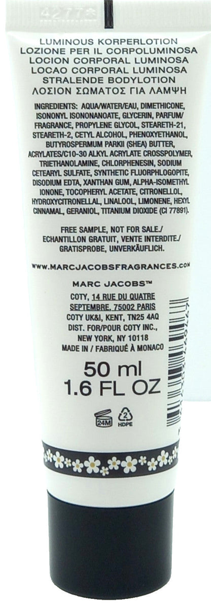 MARC JACOBS DAISY PERFUMED LUMINOUS BODY LOTION FOR WOMEN 1.6 Oz / 50 ml NEW!!!