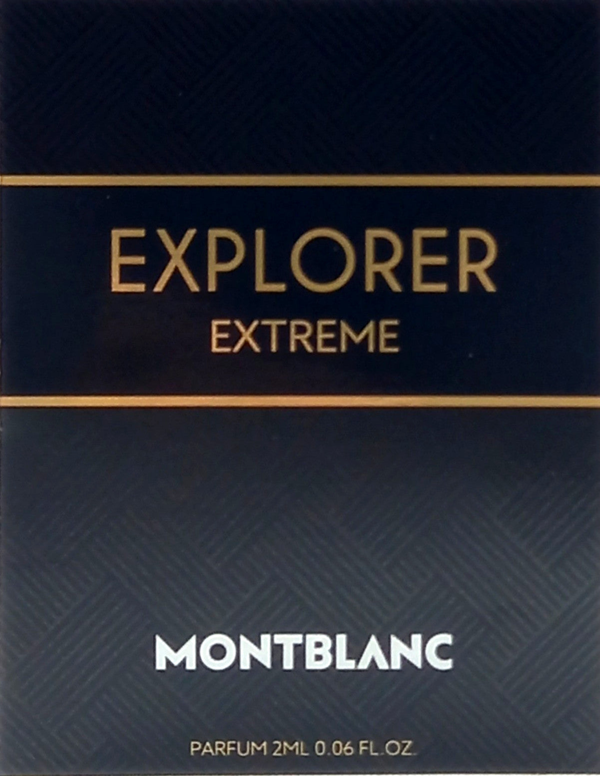 MONTBLANC EXPLORER EXTREME PARFUM VIAL SPRAY FOR MEN 0.06 Oz / 2 ml SAMPLE SIZE!