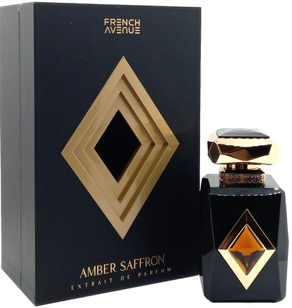 FRENCH AVENUE AMBER SAFFRON EXTRAIT DE PARFUM SPRAY UNISEX 2.7 Oz / 80 ml NEW!!!