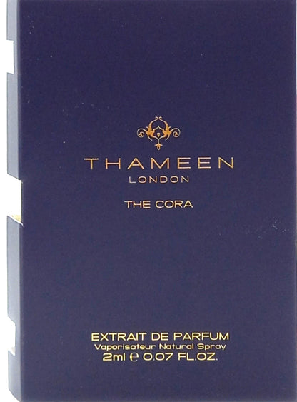 THAMEEN THE CORA EXTRAIT DE PARFUM VIAL SPRAY UNISEX 0.07 Oz / 2 ml MINI SIZE!!!