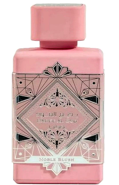 LATTAFA NOBLE BLUSH BADE'E AL OUD EAU DE PARFUM SPRAY FOR WOMEN 3.4 Oz / 100 ml