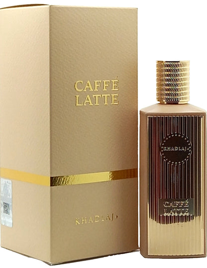 KHADLAJ CAFFE LATTE EXTRAIT DE PARFUM SPRAY UNISEX 3.4 Oz / 100 ml BRAND NEW!!!