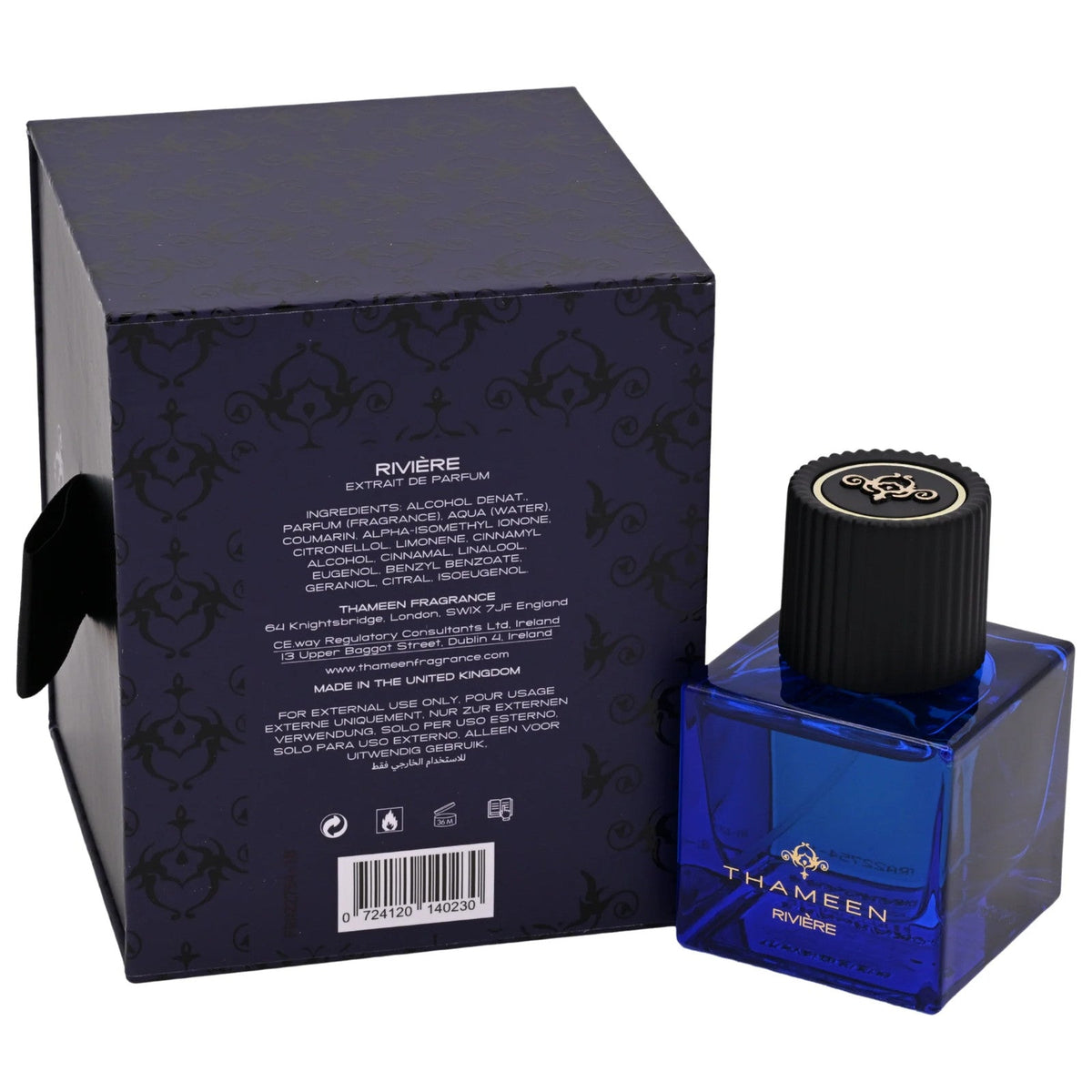 Thameen London Riviere Extrait Spray Unisex 1.7 oz 50ml New Box
