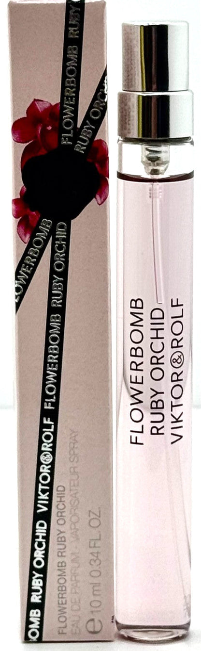 VIKTOR&ROLF FLOWERBOMB RUBY ORCHID EAU DE PARFUM PEN SPRAY WOMEN 0.34 Oz / 10 ml