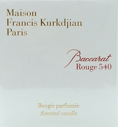 MAISON FRANCIS KURKDJIAN BACCARAT ROUGE 540 SCENTED CANDLE 9.8 Oz / 280 g NEW!!!