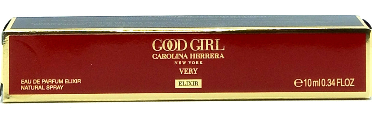 CAROLINA HERRERA GOOD GIRL VERY ELIXIR EDP SPRAY PEN WOMEN 0.34 Oz / 10ml TRAVEL