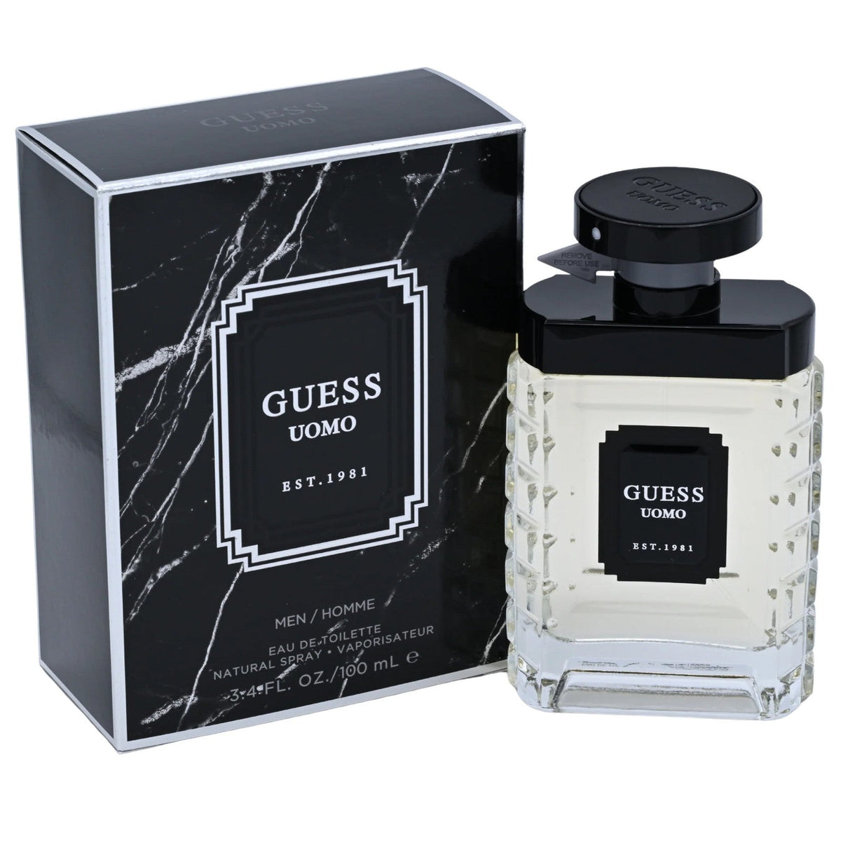 Guess Uomo Eau de Toilette (EDT) Spray for Men 3.4 oz by Guess