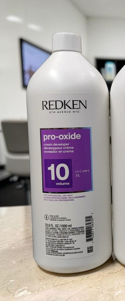 Redken Pro Oxide Cream Develope 33.8 OZ 1000 ml - Choose Your Volume