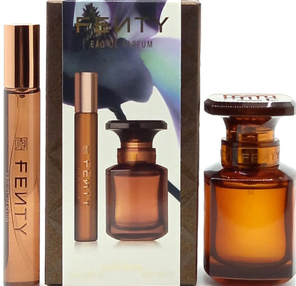 FENTY By RIHANNA 2 PCS SET EAU DE PARFUM SPRAY UNISEX 1.0 Oz, 0.33 Oz BRAND NEW!
