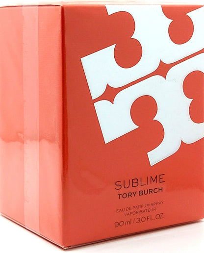 TORY BURCH SUBLIME EAU DE PARFUM SPRAY FOR WOMEN 3.0 Oz / 90 ml BRAND NEW!!!