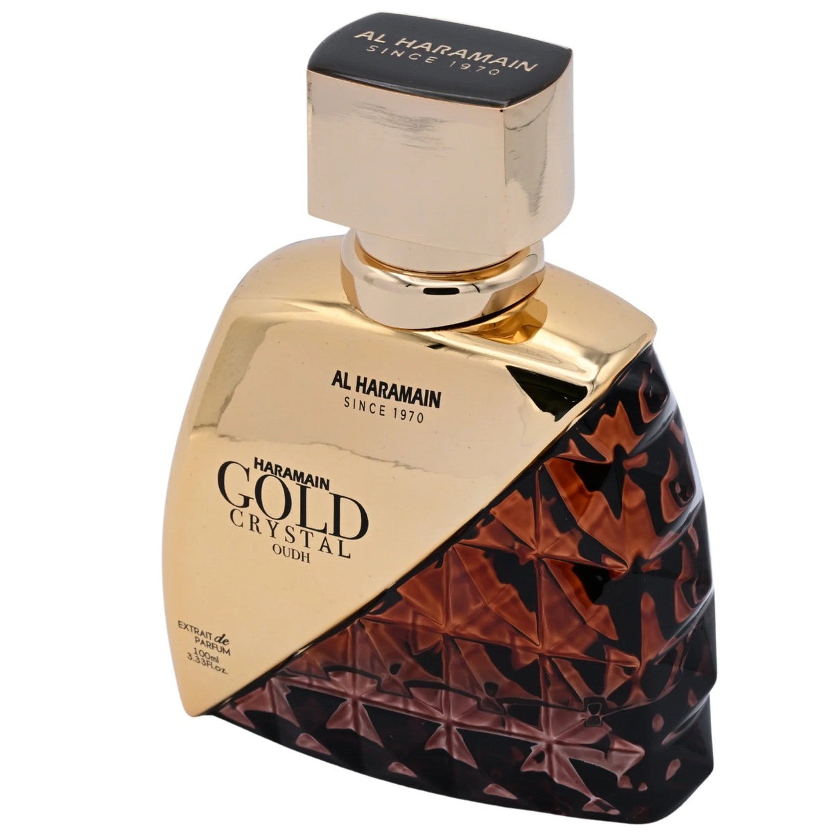 Al Haramain Gold Crystal Oudh Extrait Spray Unisex 3.33 oz 100ml New Box