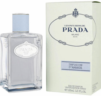 PRADA INFUSION D'AMANDE EAU DE PARFUM SPRAY UNISEX 3.3 Oz / 100 ml BRAND NEW!!!