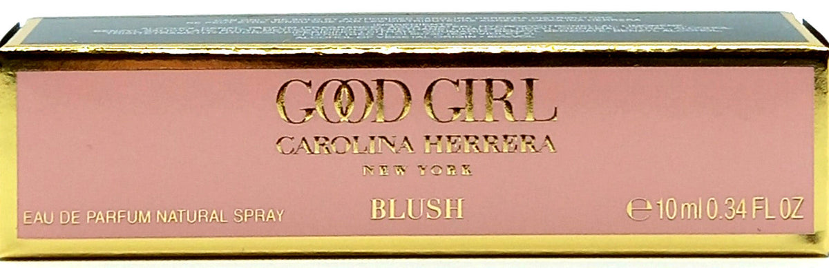 CAROLINA HERRERA GOOD GIRL BLUSH EDP SPRAY PEN WOMEN 0.34 Oz / 10 ml TRAVEL SIZE
