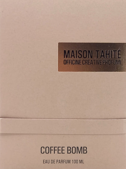 MAISON TAHITE COFFEE BOMB EAU DE PARFUM SPRAY UNISEX 3.33 Oz / 100 ml BRAND NEW!