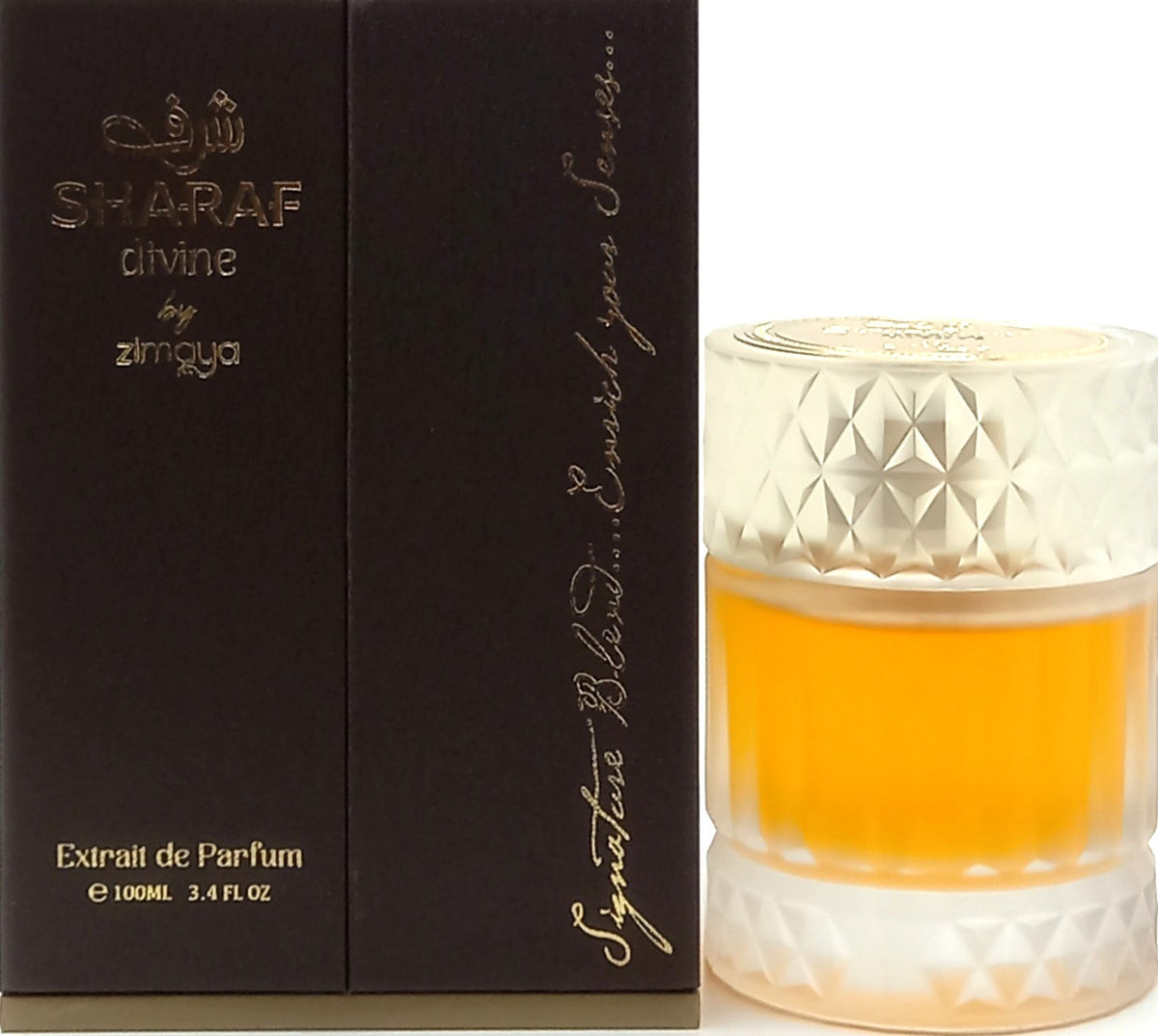 ZIMAYA SHARAF DIVINE EXTRAIT DE PARFUM SPRAY UNISEX 3.4 Oz / 100 ml BRAND NEW!!!