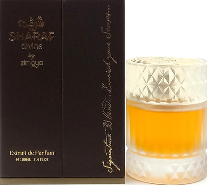 ZIMAYA SHARAF DIVINE EXTRAIT DE PARFUM SPRAY UNISEX 3.4 Oz / 100 ml BRAND NEW!!!