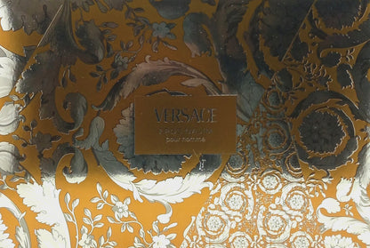 VERSACE EROS NAJIM 3 PCS GIFT SET PARFUM FOR MEN 3.4 Oz, PEN 0.3 Oz, BAG NEW!!!