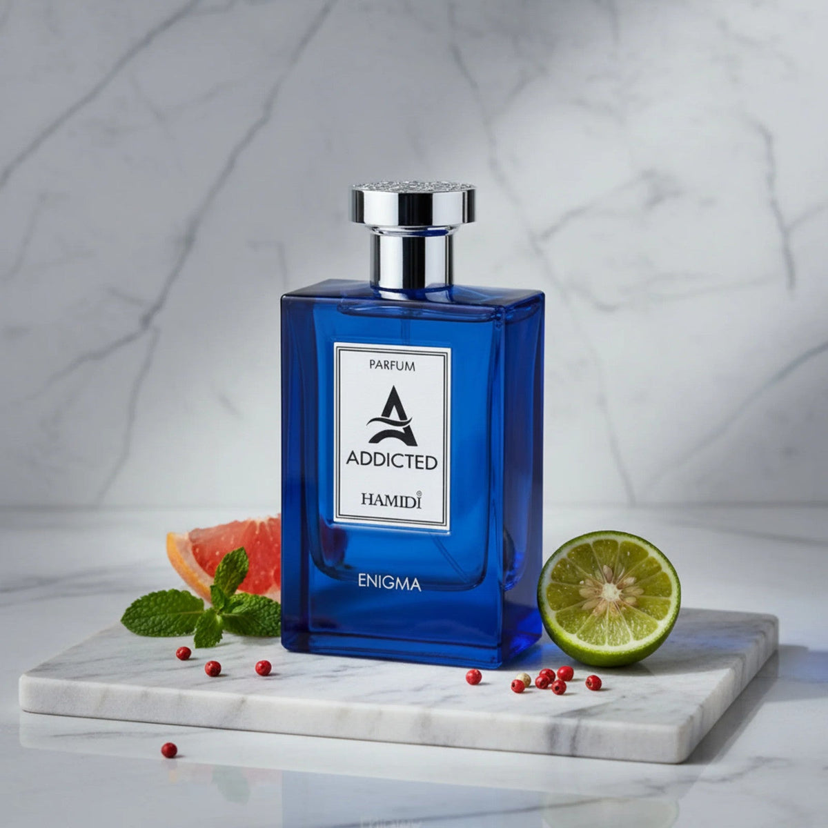 Hamidi Addicted Enigma Eau de Parfum Spray for Men 4 oz (120 ml) New Retail Box