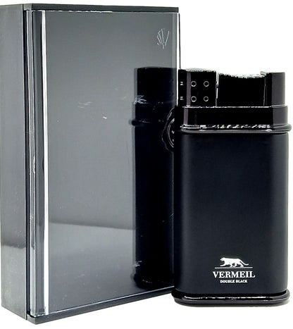 JEAN-LOUIS VERMEIL DOUBLE BLACK EAU DE TOILETTE SPRAY FOR MEN 3.3 Oz / 100 ml