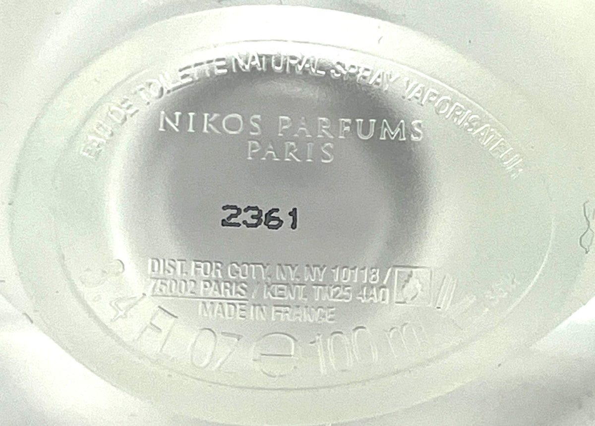 NIKOS SCULPTURE HOMME Eau De Toilette Spray For Men 3.3 Oz / 100 ml DISCONTINUED