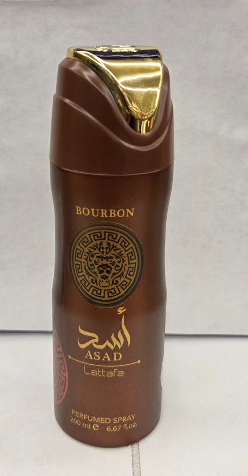LATTAFA ASAD PERFUMED  SPRAY FOR MEN 6.67 Oz / 200 ml ( PACK OF 3 )