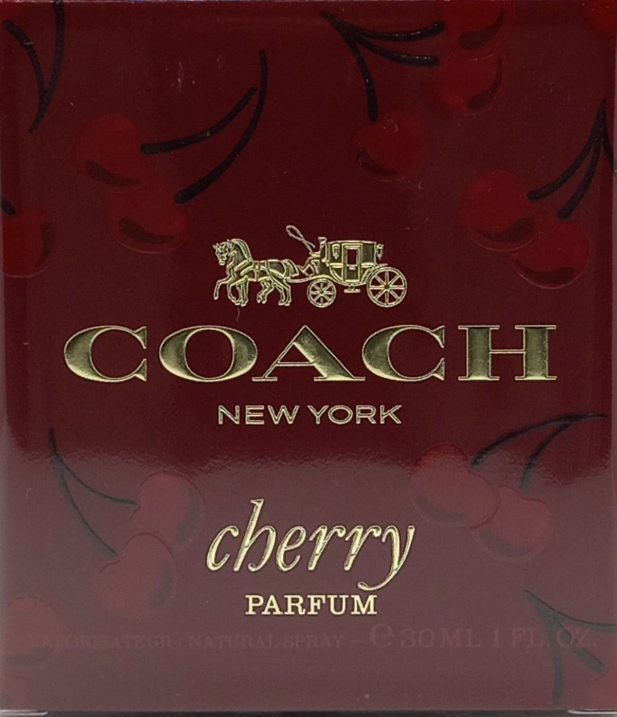 COACH CHERRY PARFUM SPRAY FOR WOMEN 1.0 Oz / 30 ml BRAND NEW IN BOX!!!