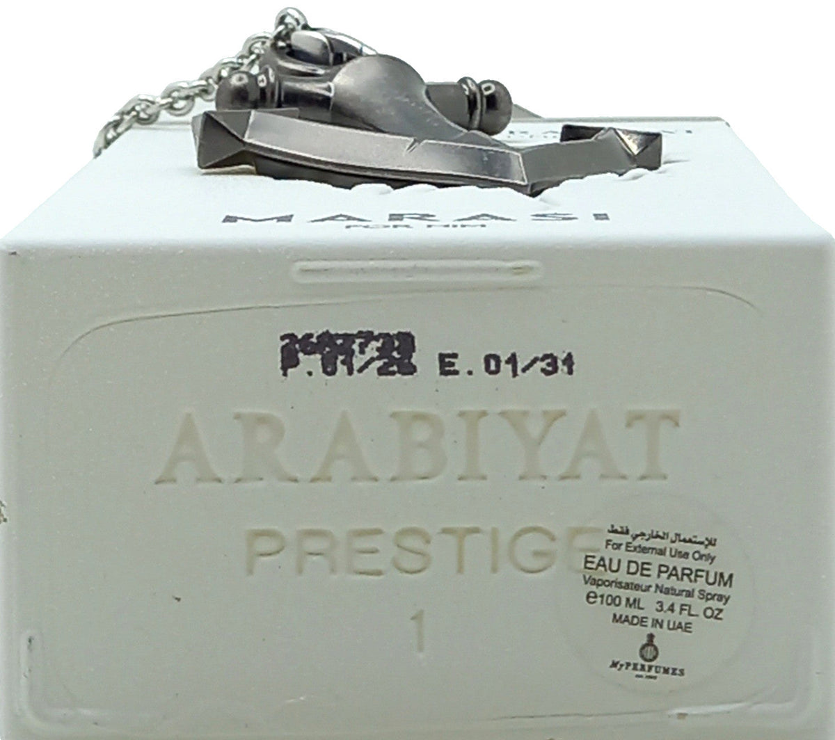 ARABIYAT PRESTIGE MARASI FOR HIM EAU DE PARFUM SPRAY FOR MEN 3.4 Oz / 100 ml NEW