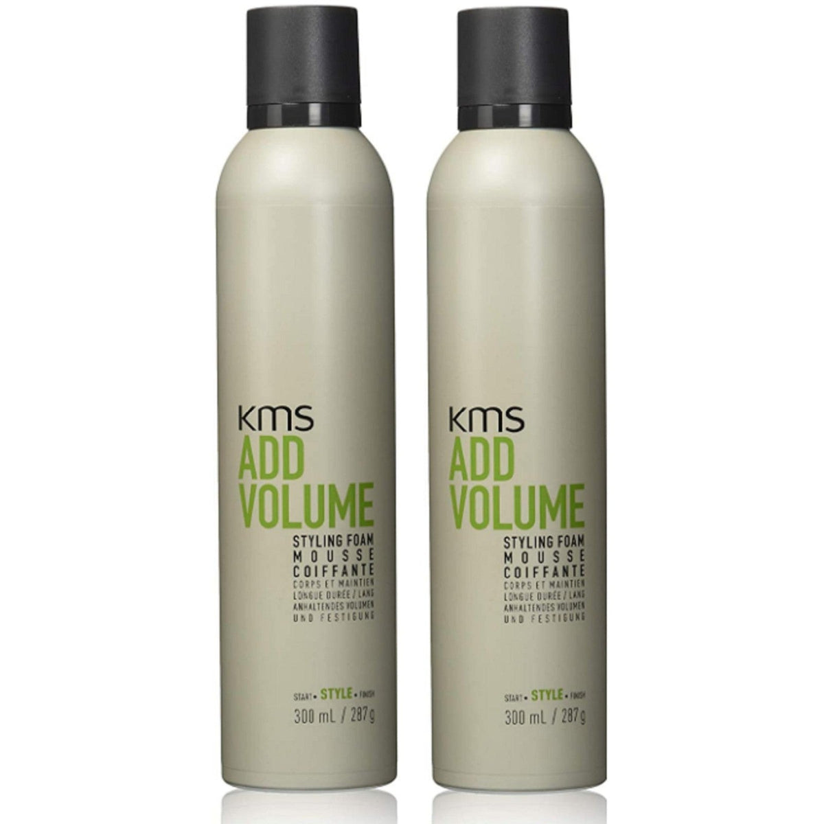 KMS Add Volume Styling Foam Mousse 10.1 Ounce Pack Of 2