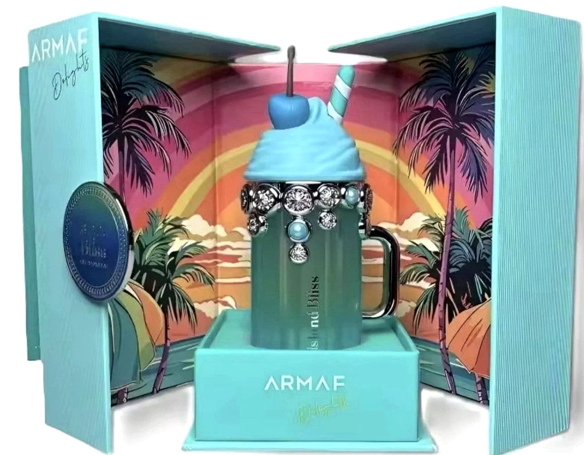 ARMAF ISLAND BLISS DELIGHTS EAU DE PARFUM SPRAY FOR WOMEN 3.4 Oz / 100 ml NEW!