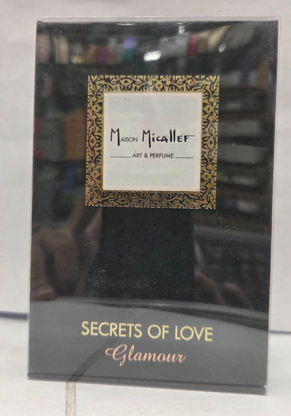 Maison Micallef SECRETS OF LOVE GLAMOUR Eau de Parfum 75 ml /  2. 63 oz NIB